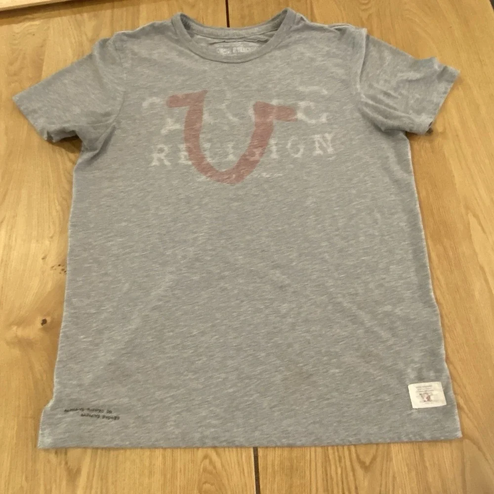 True Religion t-shirt Men's XL Gray Streetwear